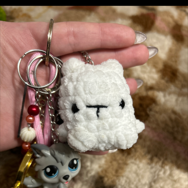 Porte-clés Ours Blanc