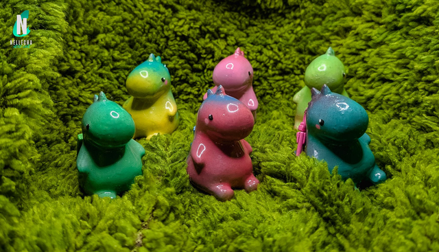 Chubby Dino - Porte-clé