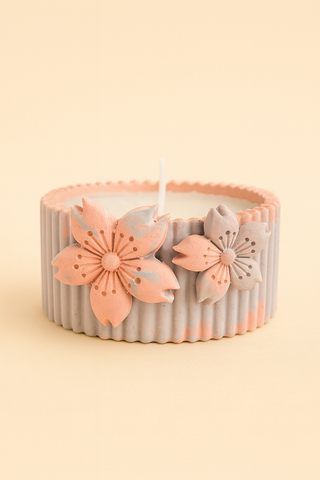 BOUGIE ROSÉE DU MATIN