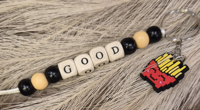 Porte-clé &quot;thème fast food&quot;