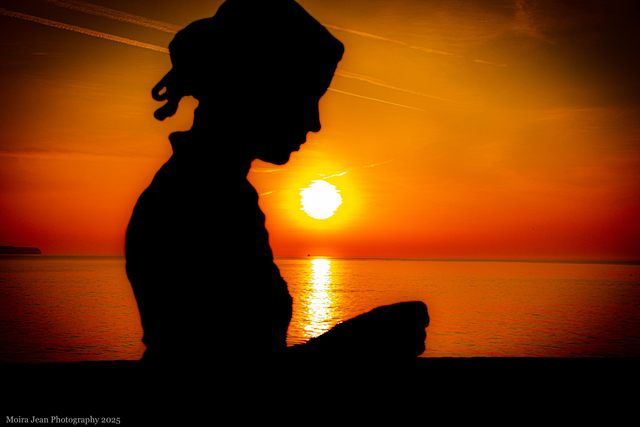 Gansey Girl Silhouette 