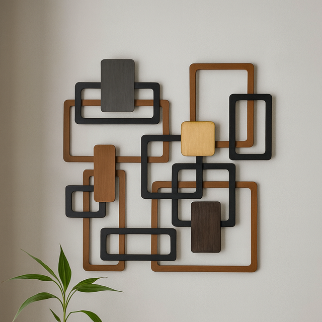 Déco murale géométrique