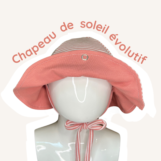 Chapeau de soleil évolutif