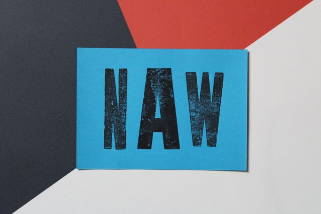 Aye or Naw | A5 Letterpress | Pair of Prints