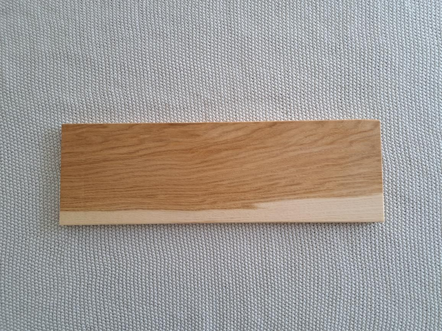 Holzplatte Eiche (E-3) 60 x 19 x 1.8cm