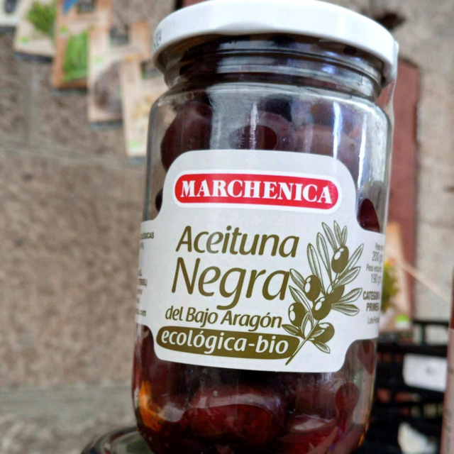 aceituna negra del bajo  Aragón