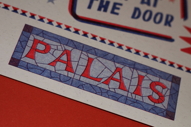 Dancin at the Palais | A3 Risograph Print