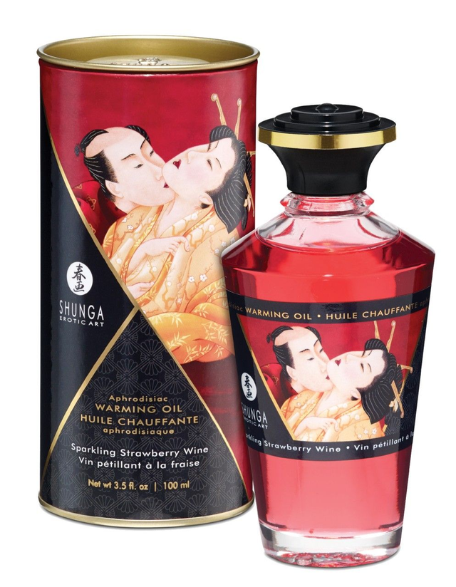 SHUNGA Intimate Kisses Öl Sekt/Erdbeer 100ml