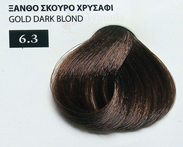 ΒΑΦΗ ΜΑΛΛΙΩΝ EXCLUSIVE ΣΕ ΕΠΑΓΓΕΛΜΑΤΙΚΗ ΣΥΣΚΕΥΑΣΙΑ 100ml Νο 6.3 ΞΑΝΘΟ ΣΚΟΥΡΟ ΧΡΥΣΑΦΙ