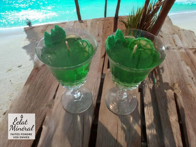 Bougie parfumée cocktail – Mojito – Édition limitée