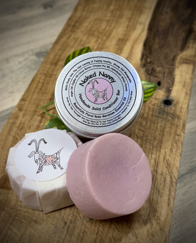 Rose Geranium - Solid Conditioner Bar