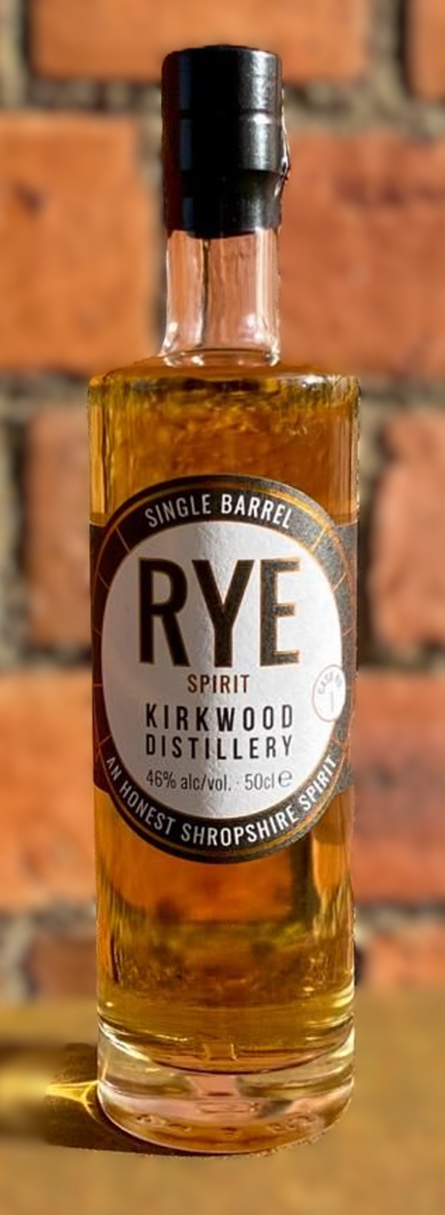 Oak aged rye spirit | Cask 2 | 50cl | 46%ABV