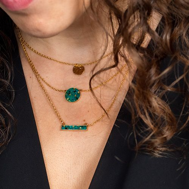 Triple collier Lunadéona