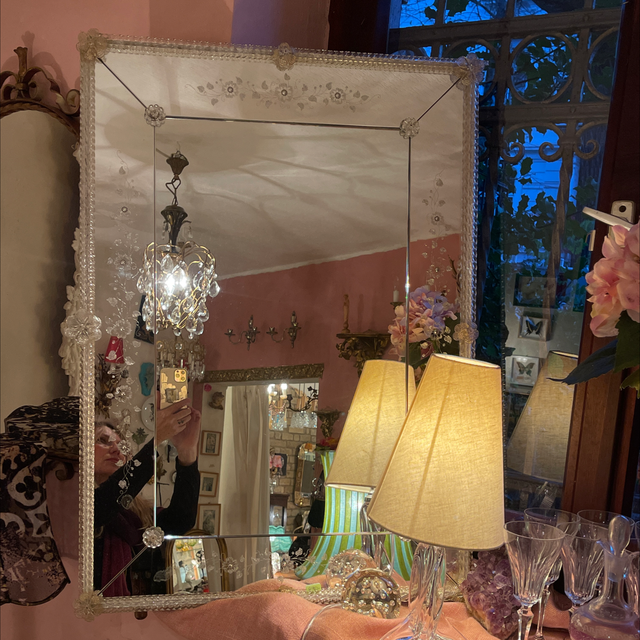 Antiker venezianischer Spiegel  