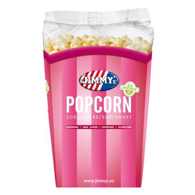 Jimmy’s popcorn zoet 140 gram