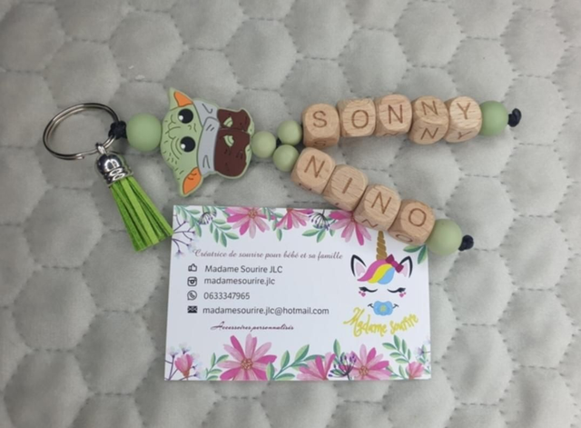 Porte clés 2 branches liées Gro