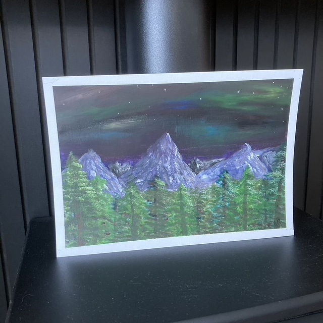 Mountains & Trees