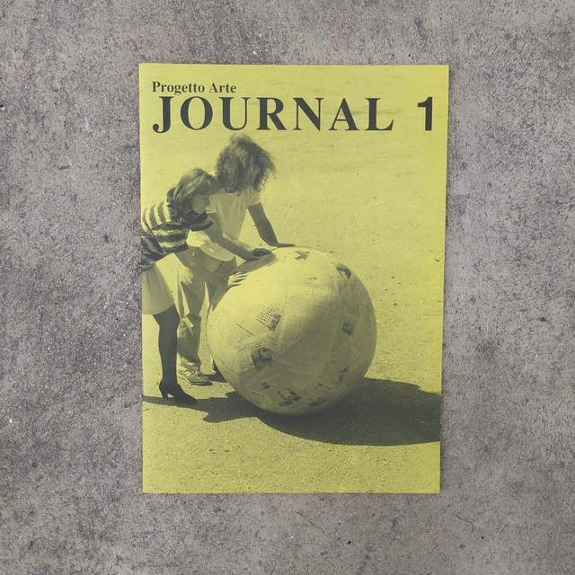 Michelangelo Pistolettto Progetto Arte Journal 1, 1996 Milan, 40 p., offset couleur, agrafé 29,6 x 21 cm