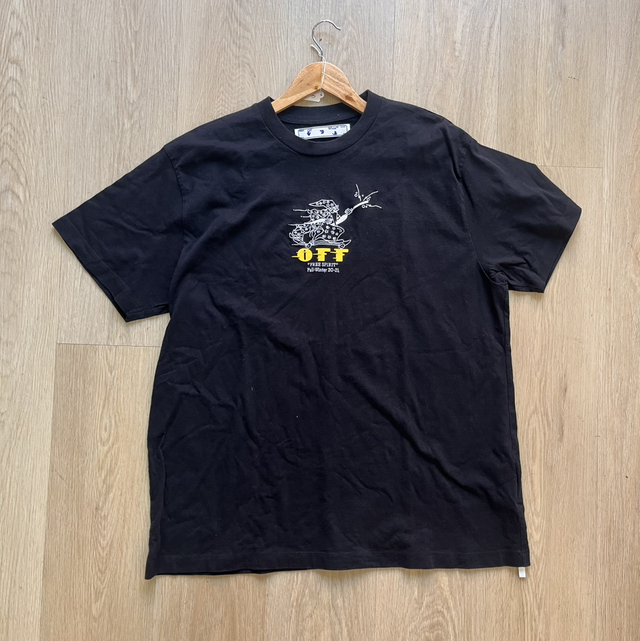 Off White T-Shirt Freespirit Merlino Size S - PRE-OWNED