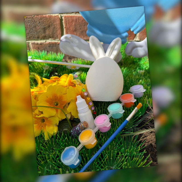 Bunny Ears. Easter Egg. Easter Decoration. 