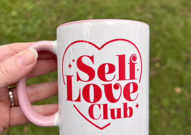 Self love club (pink handle/inner)