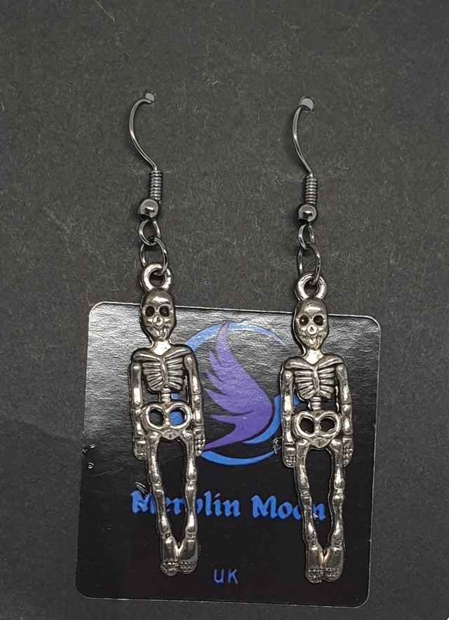 Skeleton Earrings 