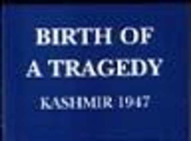 Birth of a Tragedy 1947 ISBN 0907129072
