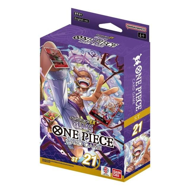 Bandai One Piece Card Game – ST-21 EX Starter Deck: Gear 5