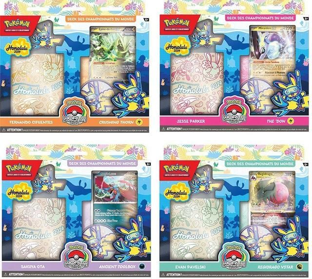 Pokemon Pokémon : Deck Des Championnats Du Monde 2024