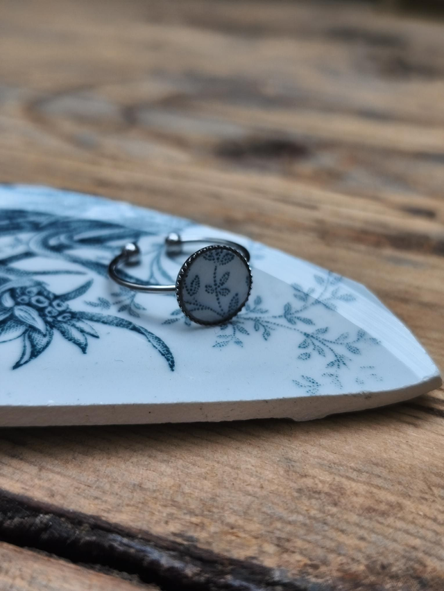 Bague feuille "Edelweiss"