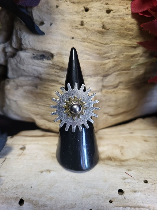 Bague &quot;Rouages du Temps&quot;