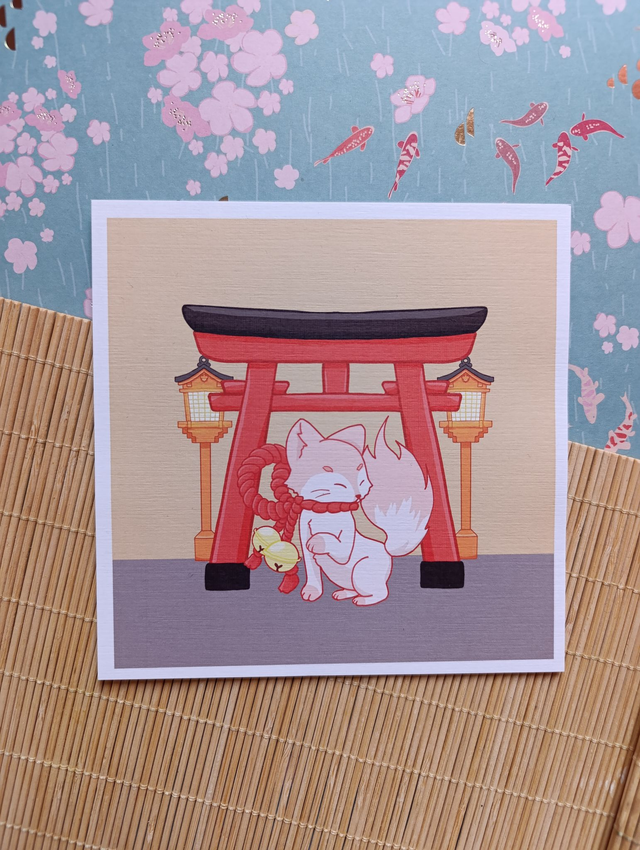  Postkarte "Fuchs Tori"