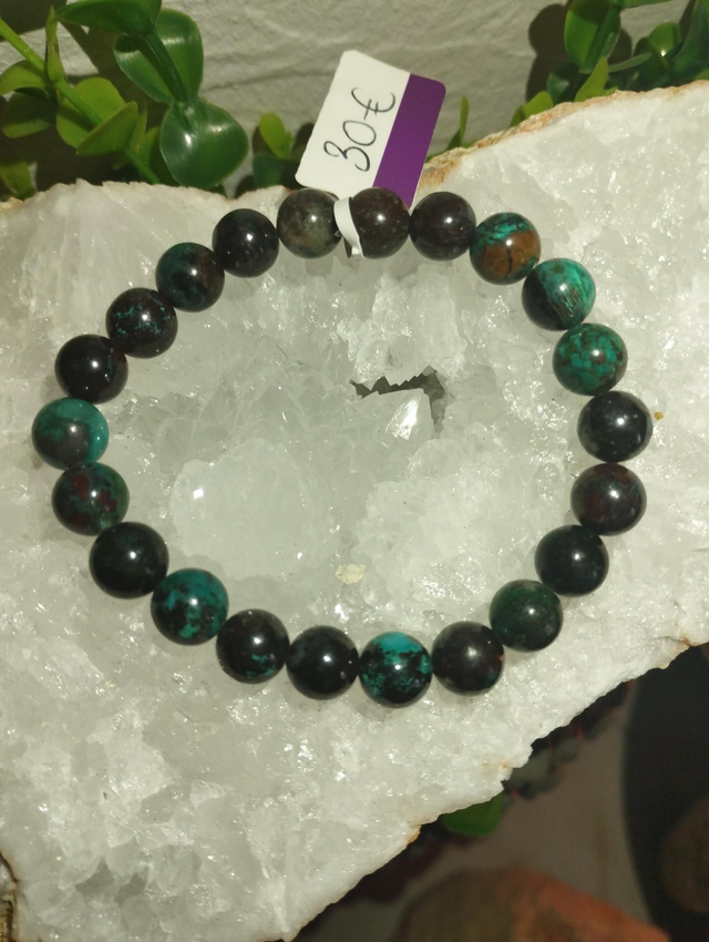 Bracelet Chrysocolle 8mm