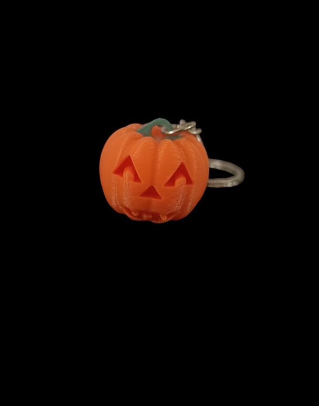 Porte clés citrouille 