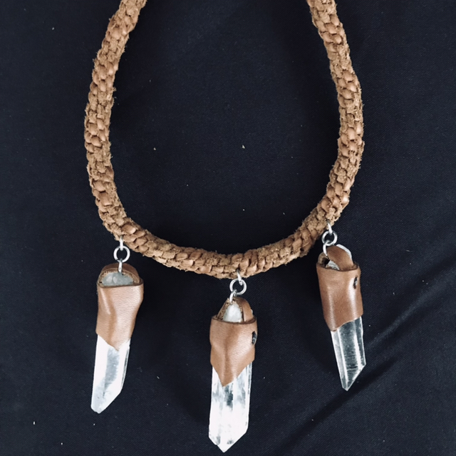 Collier quartz