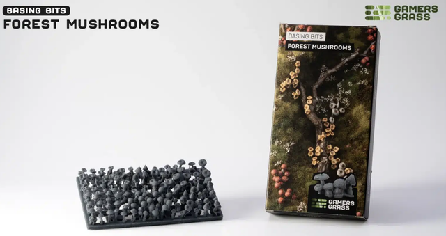 Forest Mushrooms Basing Bits
