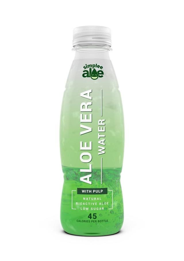 Simplee Aloe Vera Water With Pulp 500ml