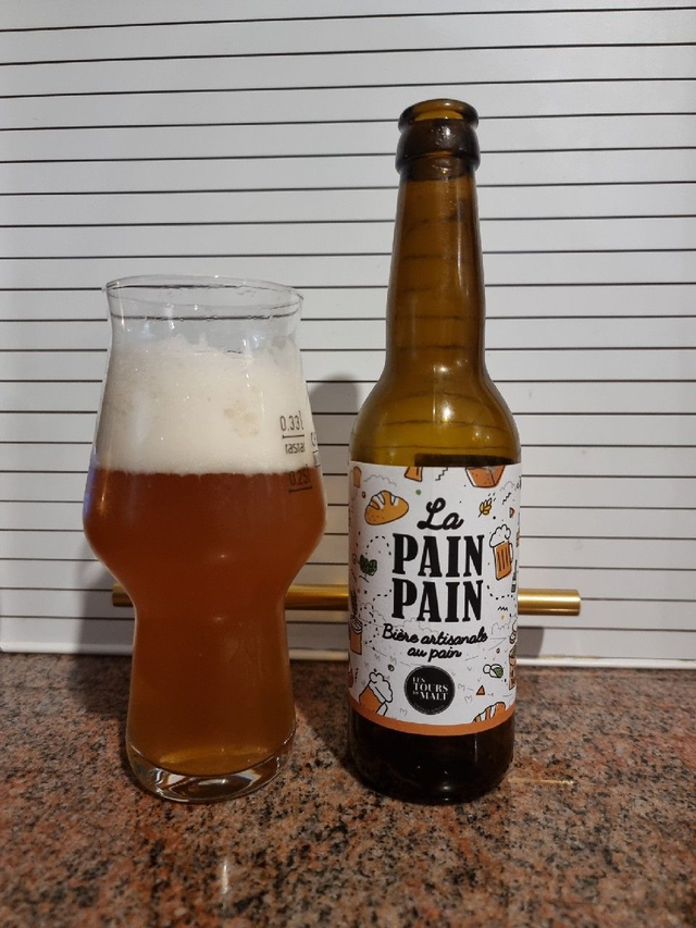 Bière blonde Pain pain 33cl Tours du malt