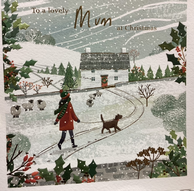 Christmas Mum ( Walking Dog) GB