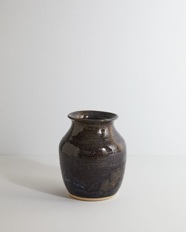 Medium vase in blue mist