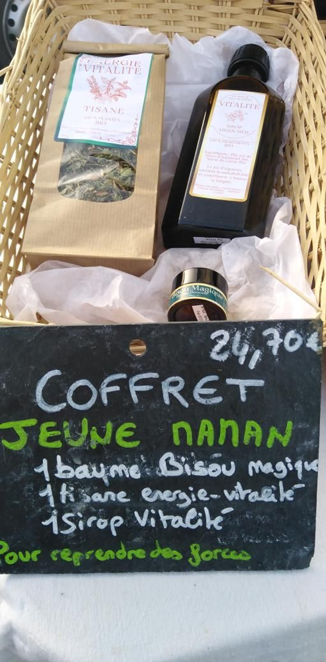 Coffret Jeune maman - Infusion et Bisou magique 30ml