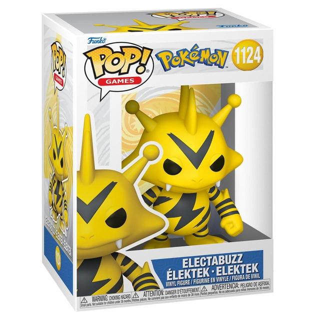 0081 - FUNKO - Games - Pokemon - 1124 - Electabuzz