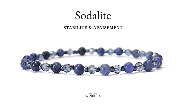 Bracelet | Sodalite Bleue - Royal