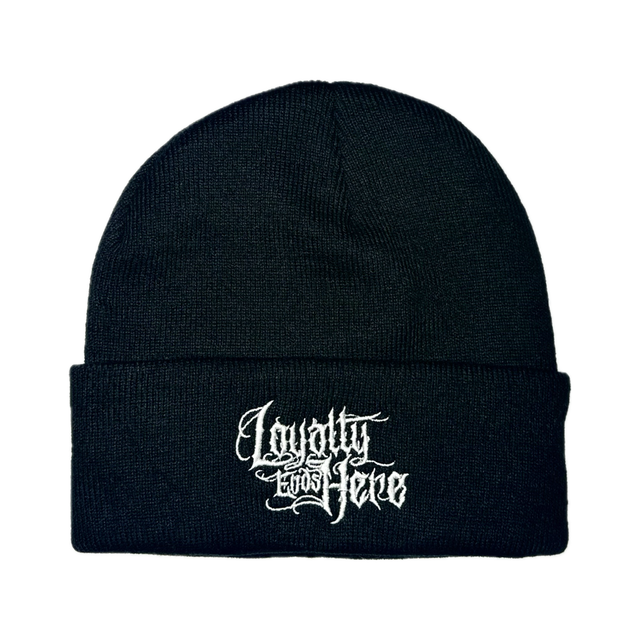 BEANIE | EMBROIDED LOGO - BLACK
