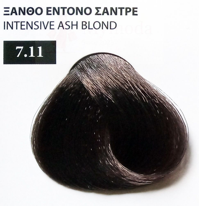 ΒΑΦΗ ΜΑΛΛΙΩΝ EXCLUSIVE ΣΕ ΕΠΑΓΓΕΛΜΑΤΙΚΗ ΣΥΣΚΕΥΑΣΙΑ 100ml Νο7.11 ΞΑΝΘΟ ΕΝΤΟΝΟ ΣΑΝΤΡΕ