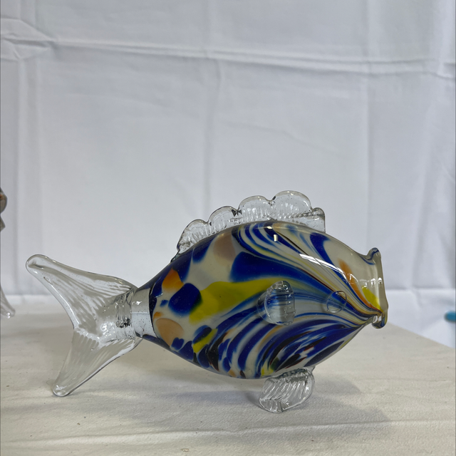 Poisson en verre style Murano
