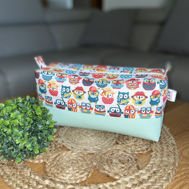 Trousse de toilette (moyenne) HIBOUX