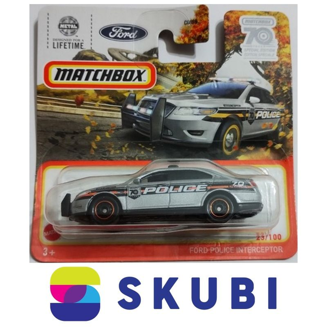Ford Police Interceptor - MATCHBOX 70 YEARS - 23/100