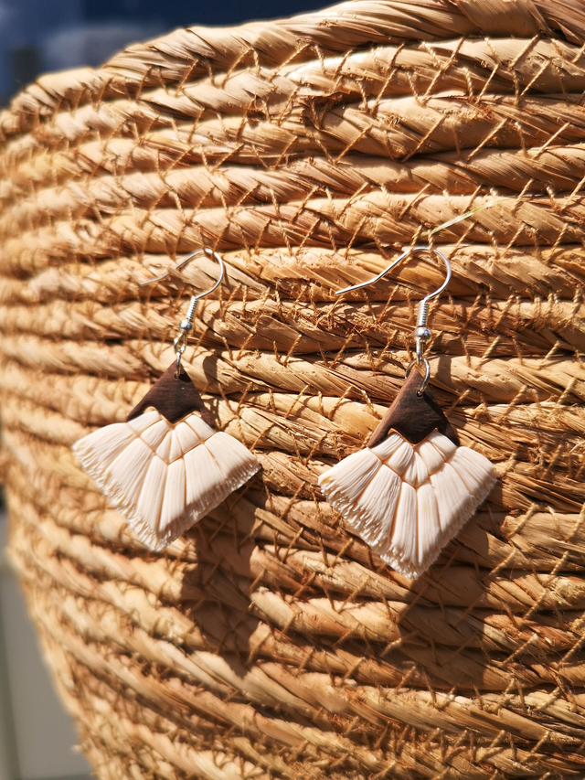 Collection Macramé Bohème - Boucles d&#039;oreilles Carlotta 