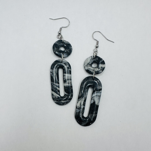 Ornement - marbré noir